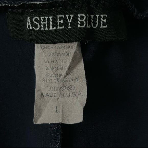 Navy Midi petite Skirt - Picture 5 of 5